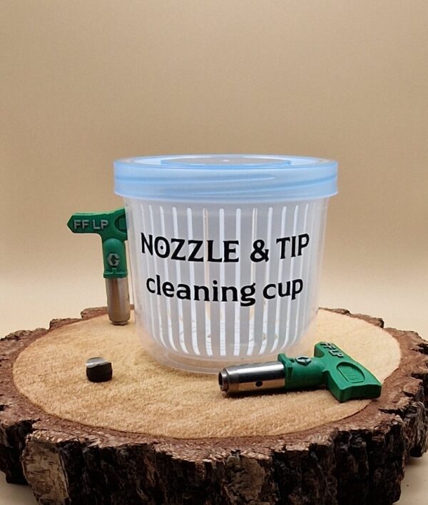 Nozzle & cleaning cup (excl. vloeistof)